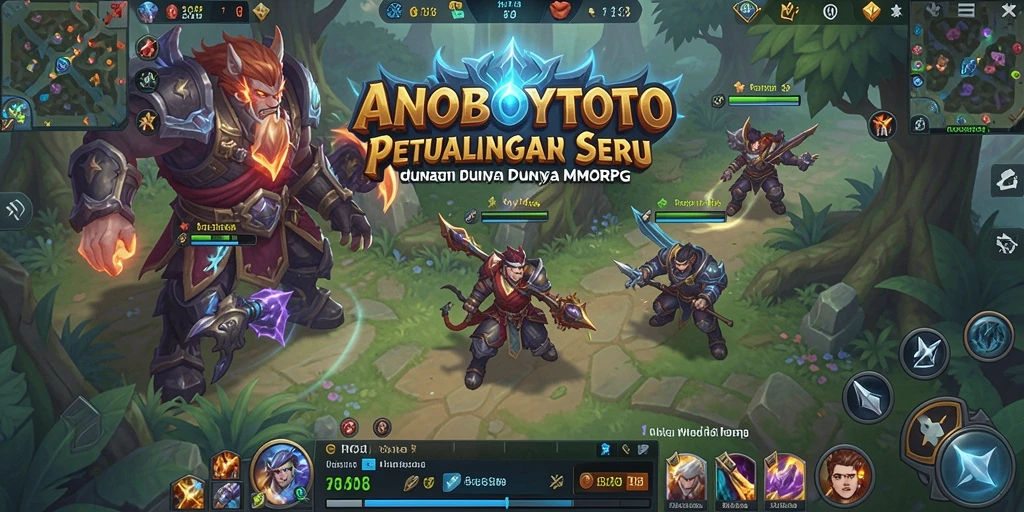 Screenshot ANOBOYTOTO dengan pengalaman gameplay MMORPG yang menarik.