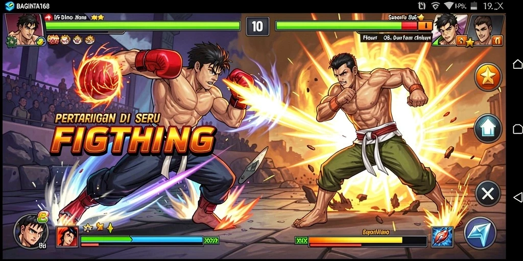 Gameplay BAGINTA168 yang penuh aksi dan seru.