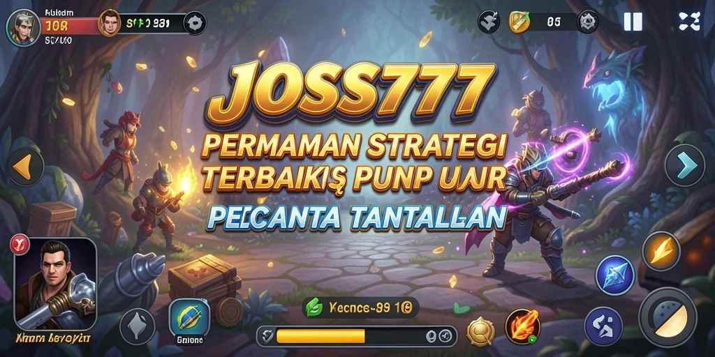 Tampilan gameplay JOSS777 yang menarik dengan aksi strategi mendebarkan.