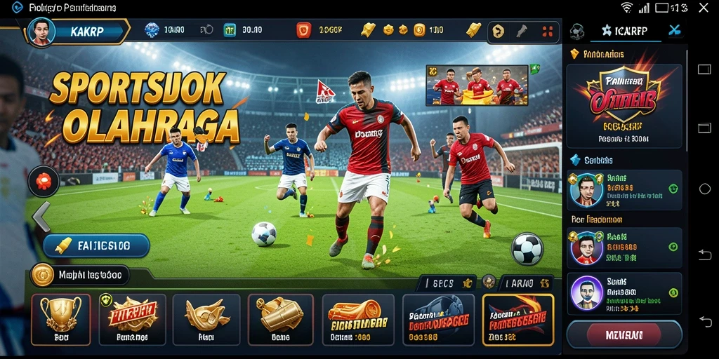 Tampilan gameplay KAKRP yang menyeronokkan dan interaktif.