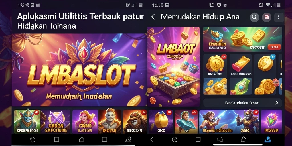 Tampilan antarmuka pengguna LMBASLOT yang ramah dan fungsional.
