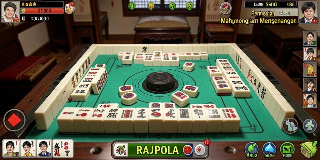 Tampilan gameplay menarik dari RAJAPOLA yang memukau.