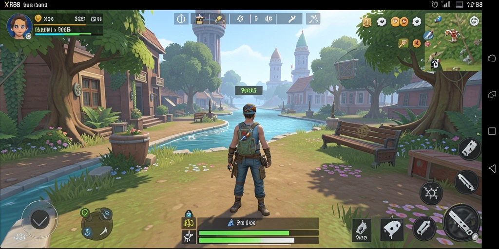 Tampilan gameplay XR88 yang mengasyikkan dan penuh warna.